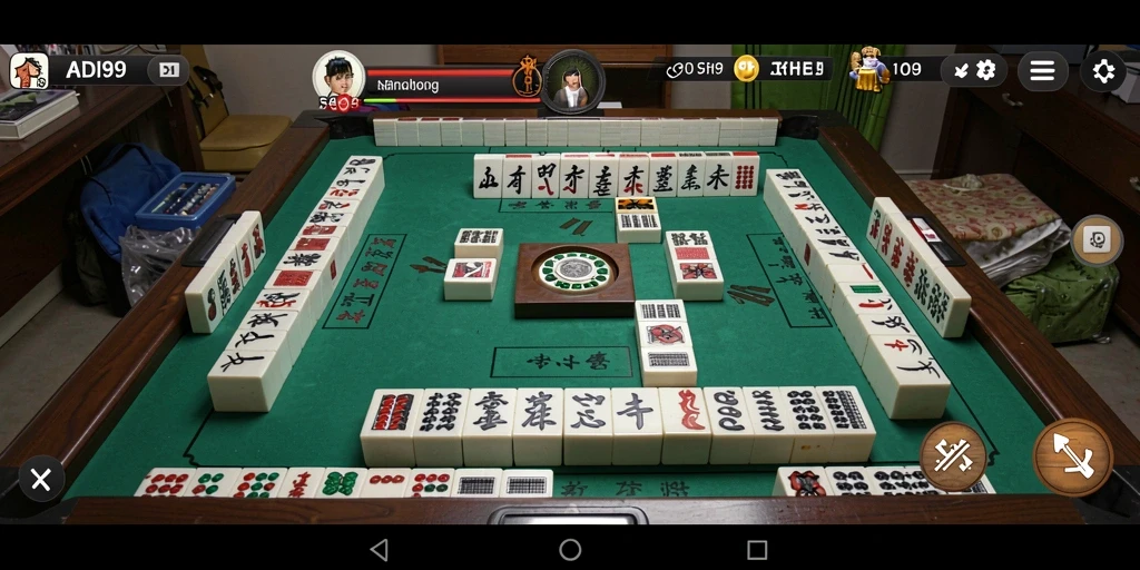 Tampilan gameplay seru dari game Mahjong ADI99.