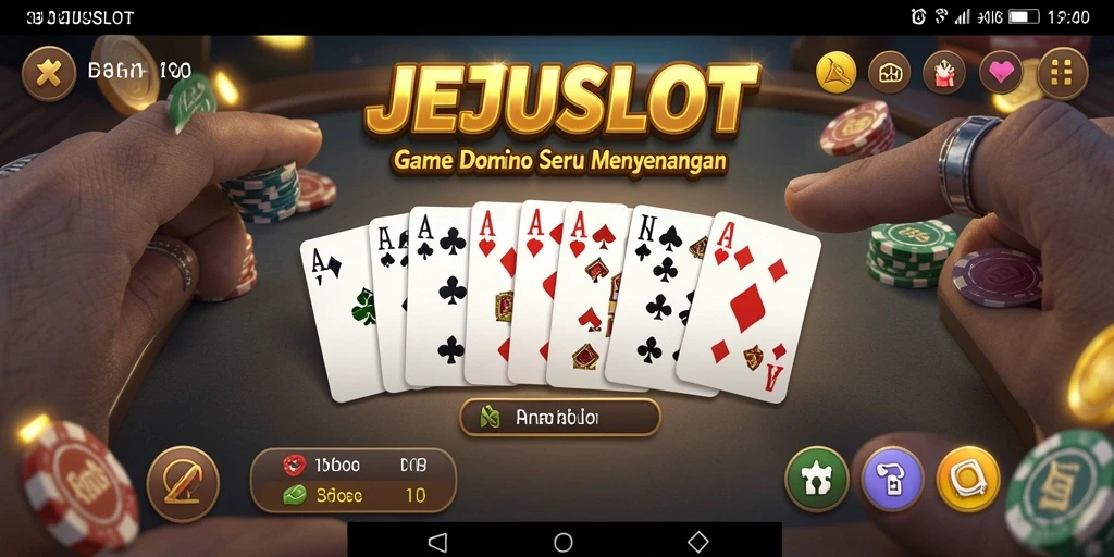 Tampilan gameplay menarik dari JEJUSLOT dengan grafis memukau.