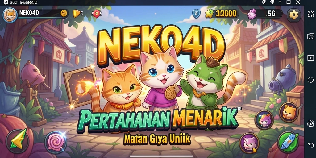 Tampilan gameplay NEKO4D yang seru dan penuh aksi.