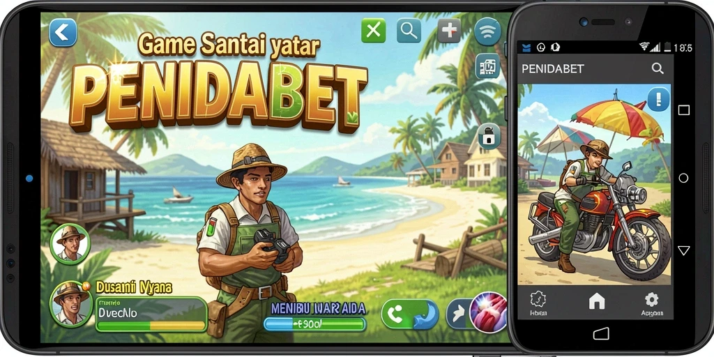 Tampilan gameplay menarik dari PENIDABET yang penuh warna.