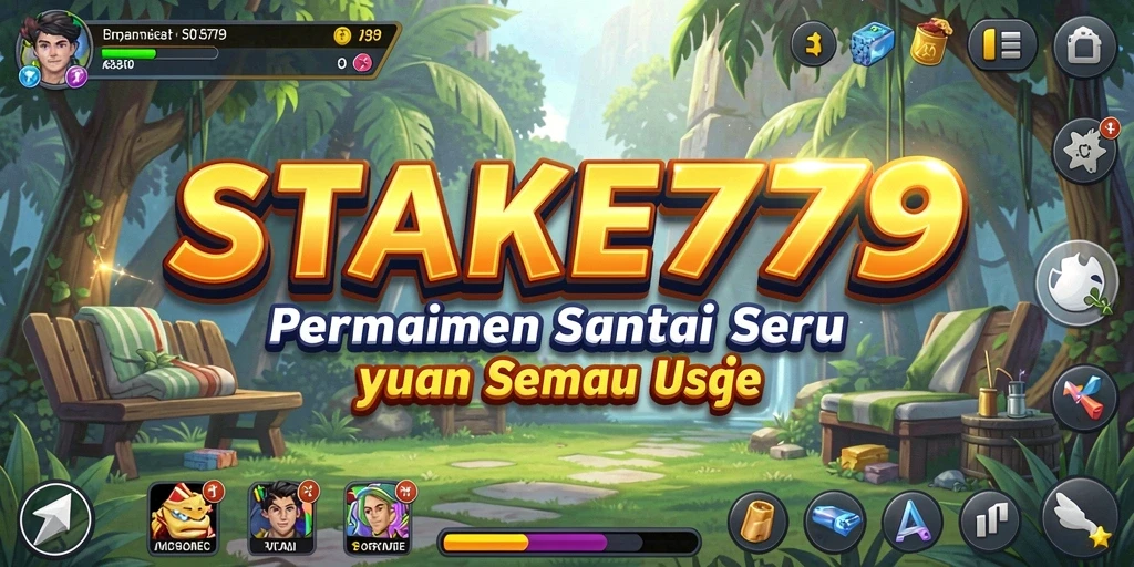 Screenshot menunjukkan gameplay STAKE779 yang menghibur dan penuh warna.